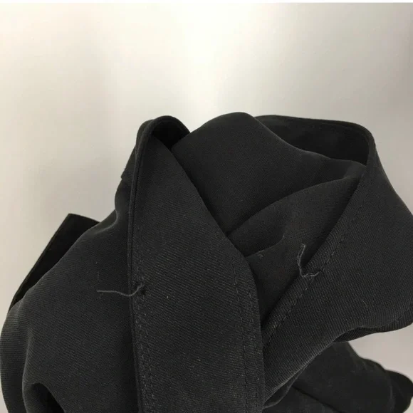 Good American Utility-style Bodysuit - Deep V-Neck Long Sleeve Black - NWOT - Picture 7 of 7